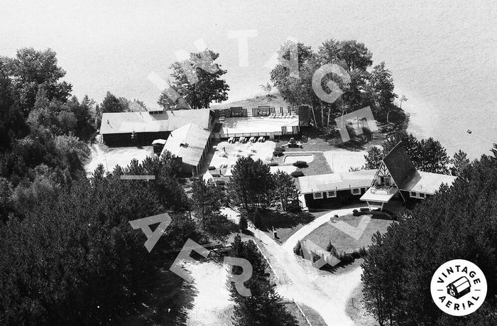 Sojourn Lakeside Resort (Gay El Rancho Ranch, El Rancho Stevens Ranch) - 1989 Aerial (newer photo)